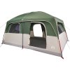 Rodinný stan pro 8 osob nepromokavý [94533] (Barva Zelená)