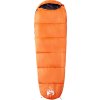 Spací pytel mumie pro dospělé 3 roční období [94524] (Barva oranžová a černá)