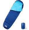 Spací pytel mumie pro dospělé 3 roční období [94507] (Barva námořnická a modrá)