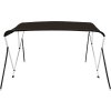 Bimini stříška se 3 oblouky 183 x 196 x 137 cm [94801] (Barva Šedá)