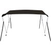Bimini stříška se 3 oblouky 183 x 140 x 137 cm [94798] (Barva Šedá)