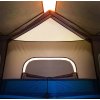 Rodinný stan s LED pro 6 osob světle rychloupínací [94309] (Barva Světle šedá a oranžová)