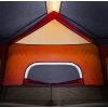 Rodinný stan s LED pro 6 osob světle rychloupínací [94309] (Barva Světle šedá a oranžová)