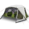 Rodinný stan s LED pro 10 osob světle rychloupínací [94302] (Barva Zelená)