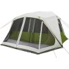Rodinný stan s LED pro 10 osob světle rychloupínací [94302] (Barva Zelená)