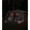 Rodinný stan s LED pro 10 osob světle rychloupínací [94302] (Barva Zelená)
