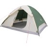 Kempingový stan kopule pro 6 osob nepromokavý [94412] (Barva Zelená)