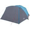 Kempingový stan s verandou pro 4 osoby nepromokavý [94416] (Barva Modrá)
