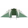 Rodinný stan kopule pro 6 osob nepromokavý [94343] (Barva Zelená)