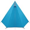 Kempingový stan pro 3 osoby nepromokavý [94366] (Barva Modrá)