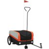 Vozík za kolo černý a 45 kg železo [94069] (Barva Červená)