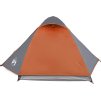 Kempingový stan kopule pro 2 osoby nepromokavý [94325] (Barva Oranžová)