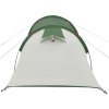 Kempingový stan tunel pro 3 osoby nepromokavý [94390] (Barva Zelená)