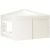 Skládací party stan s bočními stěnami 3 x 3 m [93522] (Barva Krémová)