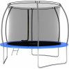 Trampolína s příslušenstvím kulatá 305 x 76 cm 150 kg [92454] (Barva Modrá)