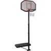 Basketbalový koš 258–363 cm polyethylen [93649] (Barva Černá)