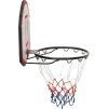 Basketbalový koš 71 x 45 x 2 cm polyethylen [93664] (Barva Bílá)