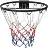 Basketbalová obroučka 45 cm ocel [90498] (Barva Oranžová)