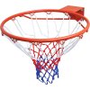 Basketbalová obroučka 45 cm ocel [90498] (Barva Oranžová)