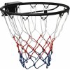 Basketbalová obroučka 45 cm ocel [90498] (Barva Oranžová)