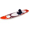 Nafukovací SUP paddleboard a příslušenství 300x76x10 cm [93382] (Barva Červená)
