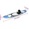 Nafukovací SUP paddleboard s příslušenstvím 330x76x10 cm [93387] (Barva Zelená)