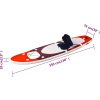 Nafukovací SUP paddleboard s příslušenstvím 330x76x10 cm [93387] (Barva Zelená)