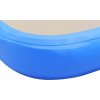 Nafukovací cvičební podložka s pumpou 600x100x10 cm PVC [91922] (Barva Modrá)