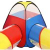 Dětský stan na hraní vícebarevný 190 x 264 x 90 cm [93683] (Barva Žlutá)