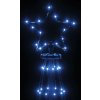 Vánoční stromek kužel 310 ch LED diod 100 x 300 cm [343492] (Barva Modrá)