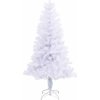 Umělý vánoční stromek se stojanem 120 cm 230 větviček [328423] (Barva Bílá)