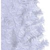 Umělý vánoční stromek s hustými větvemi 120 cm PVC [328426] (Barva Bílá)