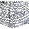 2místný modulární pouf textil [244987] (Barva Patchwork)