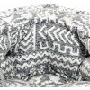 2místný modulární pouf pruhovaný textil [244987] (Barva Patchwork)