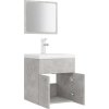 Set koupelnového nábytku dřevotříska [3071306] (Barva Bílá)