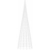 LED vánoční stromek na stožár 3000 ch LED 800 cm [358120] (Barva Teplá bílá)