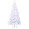 Umělý vánoční stromek s hustými větvemi 180 cm PVC [321039] (Barva Bílá)