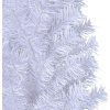 Umělý vánoční stromek s hustými větvemi 180 cm PVC [321039] (Barva Bílá)