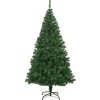 Umělý vánoční stromek s hustými větvemi 180 cm PVC [321039] (Barva Bílá)