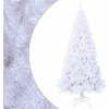 Umělý vánoční stromek s hustými větvemi 180 cm PVC [321039] (Barva Bílá)