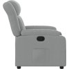 Polohovací křeslo látky [3205773] (Barva Tmavě šedá)