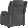 Polohovací křeslo látky [3205773] (Barva Tmavě šedá)