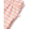 Dětská rovná sukně s pruhy jasně 104 [10925] (Barva Oranžová)