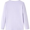 Dětské tričko s dlouhým rukávem světle 116 [13996] (Barva Šeříková)