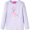 Dětské tričko s dlouhým rukávem světle 116 [13996] (Barva Šeříková)