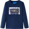 Dětské tričko s dlouhým rukávem tmavě 116 [12631] (Barva Námořnická modř)
