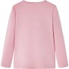 Dětské tričko s dlouhým rukávem 104 [14055] (Barva Světle růžová)