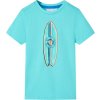Dětské tričko s krátkým rukávem 140 [11818] (Barva Akvamarínová)
