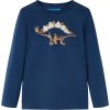 Dětské tričko s dlouhým rukávem tmavě 92 [12859] (Barva Námořnická modrá)