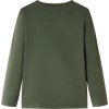 Dětské tričko s dlouhým rukávem 116 [13771] (Barva Khaki)